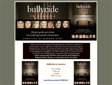Tablet Screenshot of bullycide.org